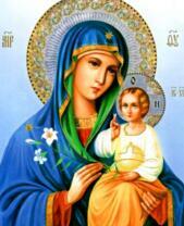 Икона Богородицы "Благоуханный Цвет"
