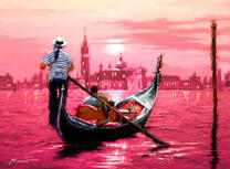 Венеция в розовых красках