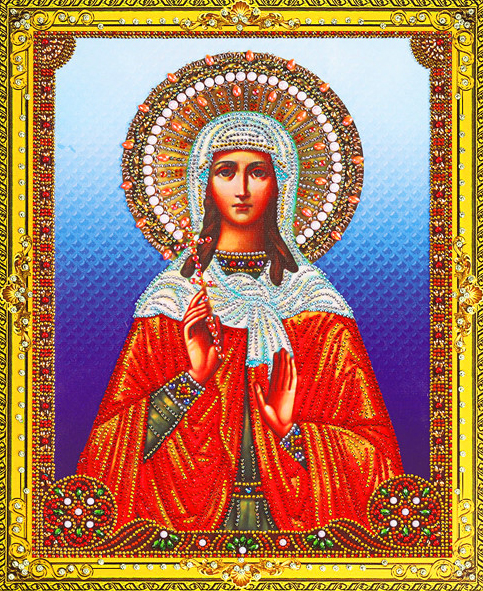 Алмазная мозаика 5D 40x50 Икона Святая София