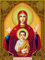 Изображение иконы Божией матери Знамение