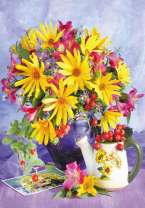 Яркие цветочки и фото