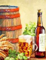 Крафтовое пиво, хмель и ячмень