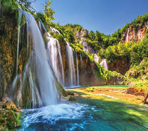 Водопад в Хорватии