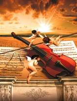 Скрипка и ангелочек