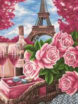 Розы, вино и Эйфелева башня - романтика Парижа