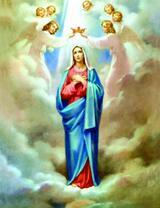 Ображ Божией матери и ангелов