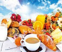 Приятный летний завтрак