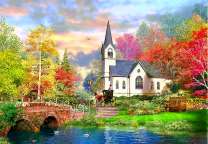 Карета подъезжает к замку