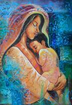 Ребёнок на ручках у мамы