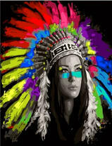 Женщина индианка