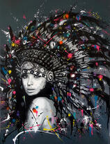 Девушка с индейского племени