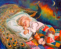 Жар-птица охраняет детский сон