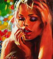 Сексапильная блондинка