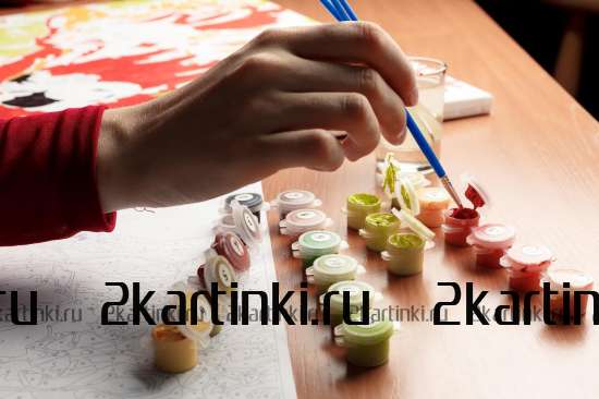 Картина по номерам 40x50 GX8999 Лев в стиле поп-арт за 995 руб. в интернет-магазине в Москве Картина по номерам 40x50 Лев в стиле поп-арт