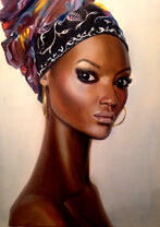 Изящная девушка с выразительными глазами