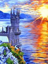 Солнечная дорожка у Ласточкиного гнезда