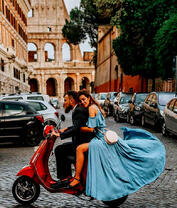 Романтическая поездка в Риме