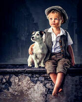 Мальчик и его лучший друг