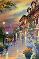 Блестящие улицы Парижа