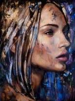 Девушка со стильной причёской