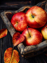 Яблочная корзина