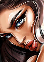 Нежная девушка