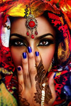 Индийская девушка