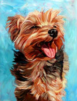 Довольный пёсик