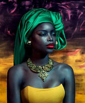 Темнокожая красавица