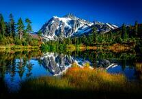 Красивый горный пейзаж