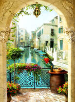 Вид на венецианский канал