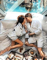 Чудесное утро вдвоём