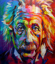 Портрет Эйнштейна