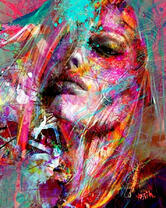 Девушка в цвете