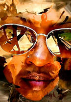 Портрет девушки в солнцезащитных очках