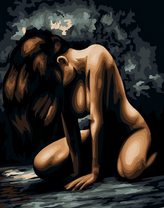 Красивая обнаженная девушка