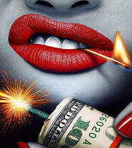 Опасная девушка со спичкой