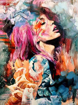 Эффектная девушка