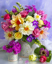 Красочный летний букетик