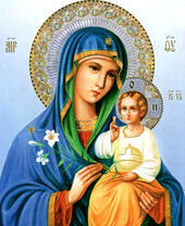 Пресвятая Богородица Неувядаемый цвет