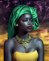 Темнокожая красавица