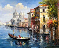 Чудесный вид на собор Санта-Мария делла Салюте