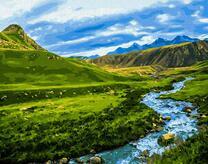 Начало горной реки