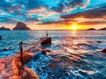 Сказочный закат над морем