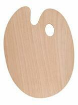 Коробка 120 шт.: Палитра деревянная 20x30 см