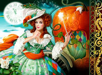 Фея волшебница и тыква