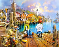 Два друга на причале