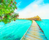 Курорт на Мальдивах
