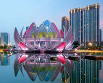 Конференц-центр Вуджин Лотус. Китай