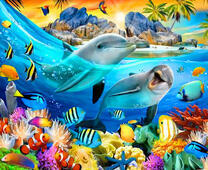 Рыбы и дельфины